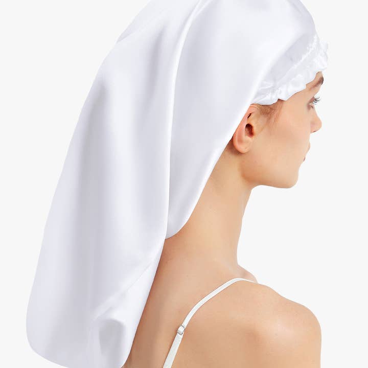 MommeSilk - Wholesale Sleep Cap / Bonnet - Women's - 22 MM - Pure Long Silk Hair Bonnet22