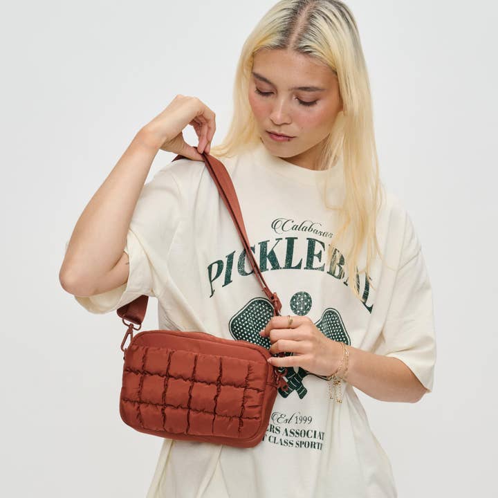 Sol and Selene - Wholesale Crossbody Bag - Women's - Inspiration - Quilted Puffer Nylon Crossbody76