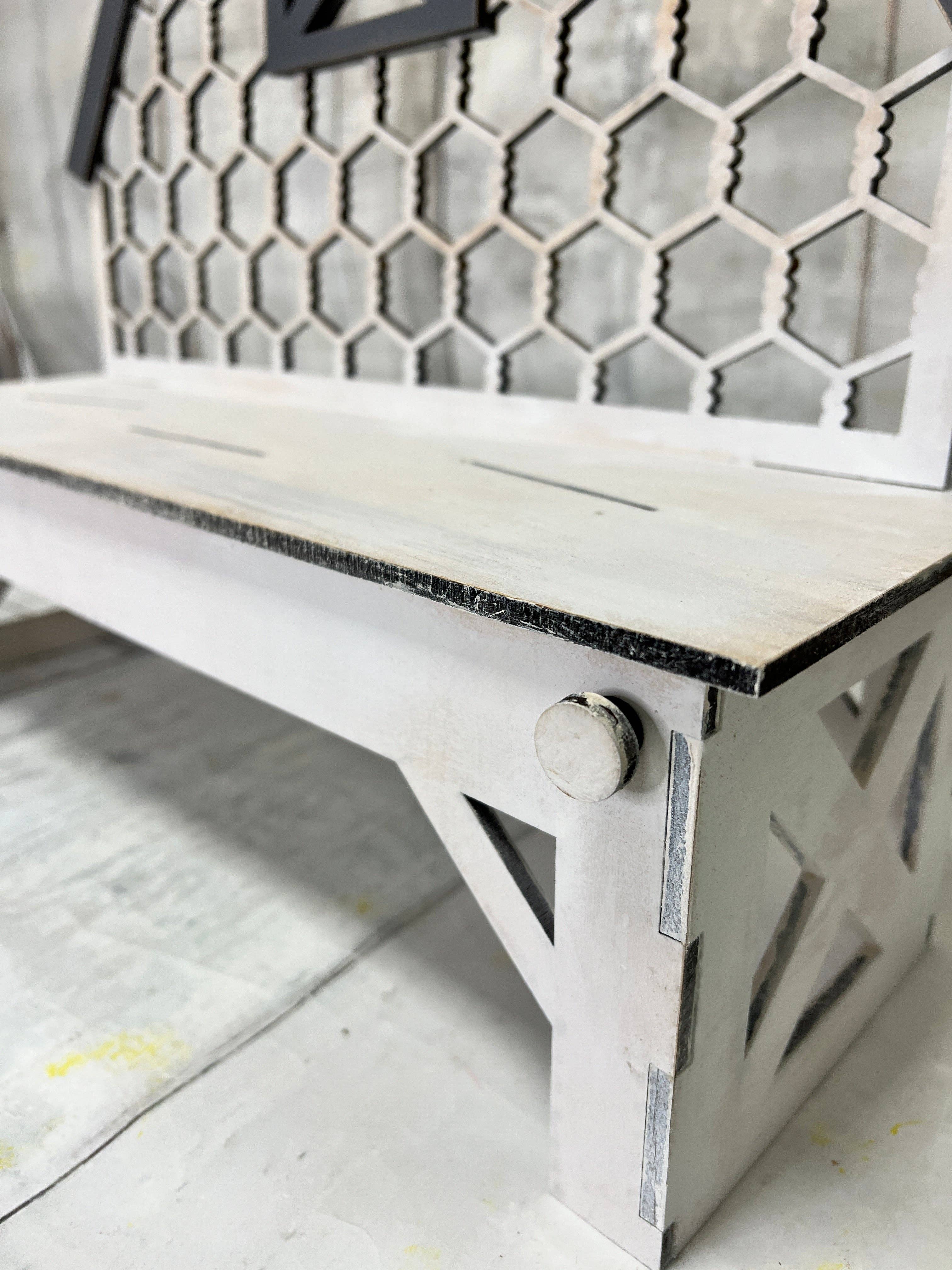 Rustic Home Co LLC - Wholesale DIY Craft Kit - Bench Barn display Kit2