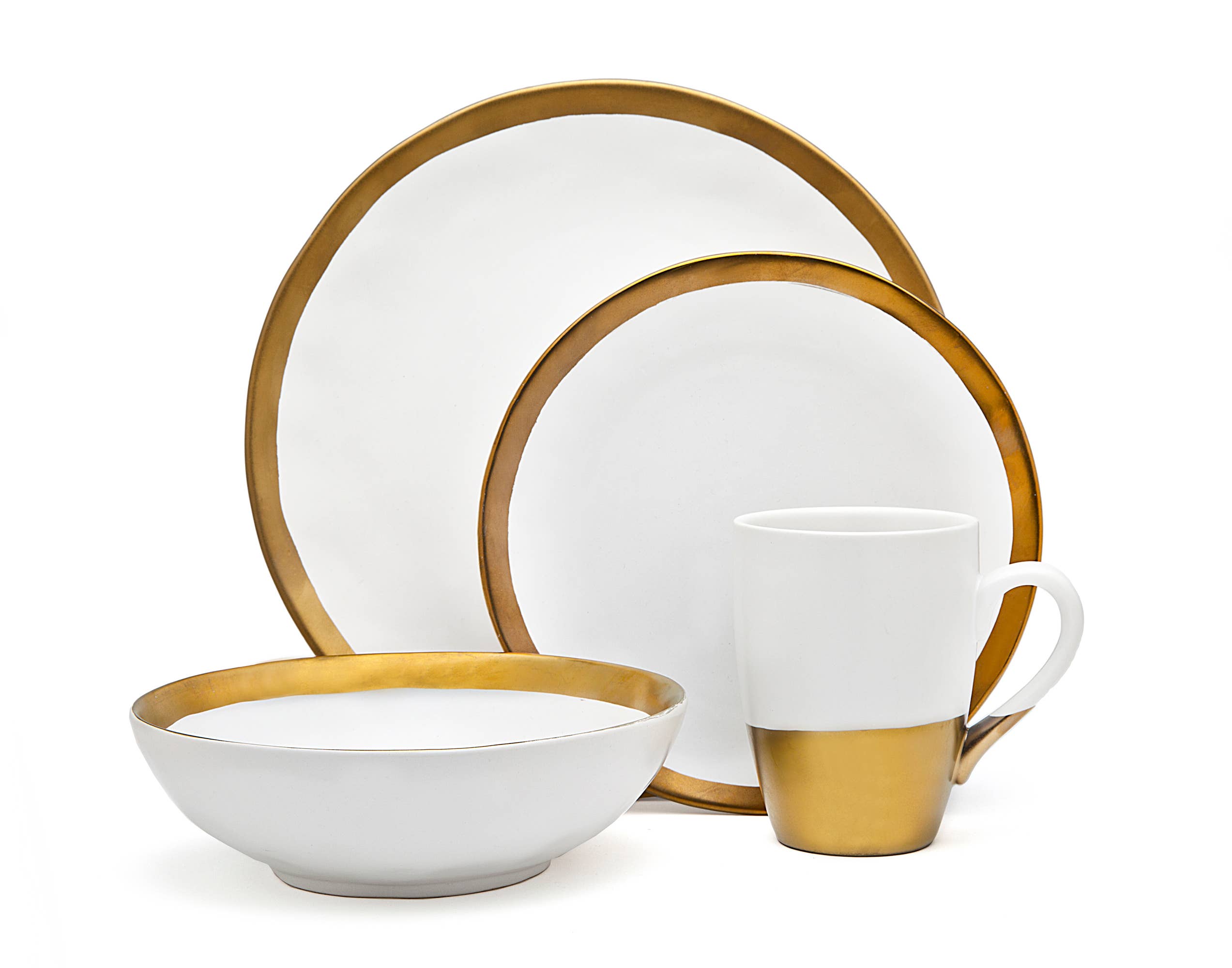 Godinger Coffee Mugs ~ Set Of 2~ Pewter Base W/Porcelain Cup