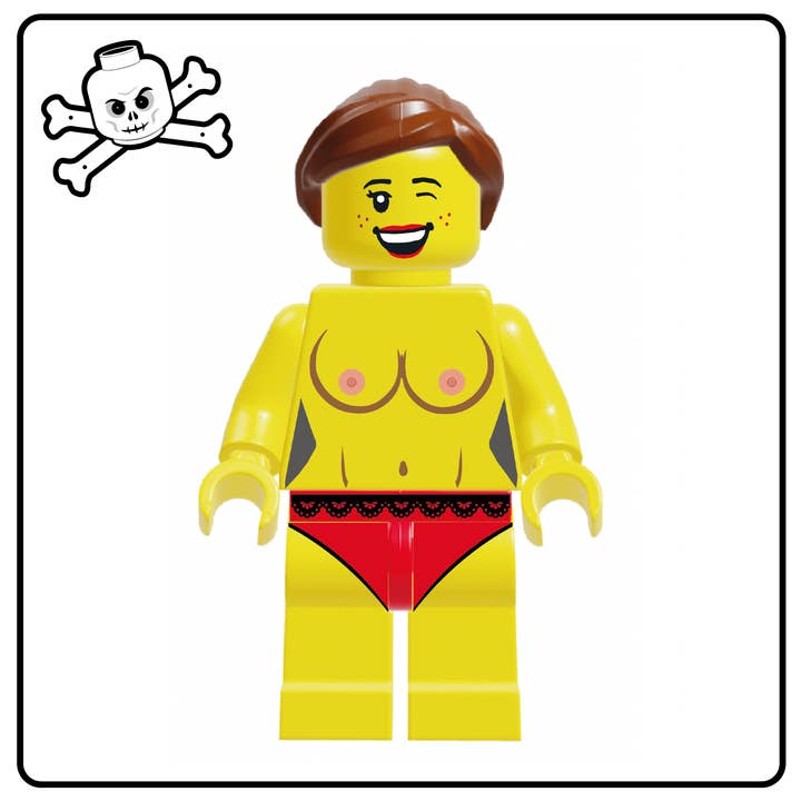 Hall of Bricks - Wholesale Decorative Figurine - Lust Series Minifigure Naughty but Nice