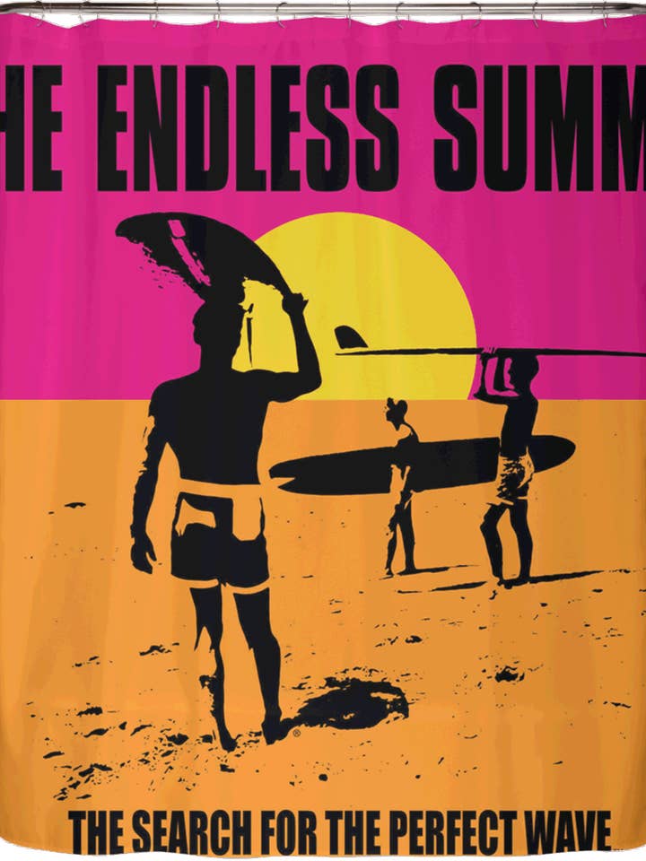 Shower Swag™ Shower Curtain - The Endless Summer for wholesale by Scorpio Posters