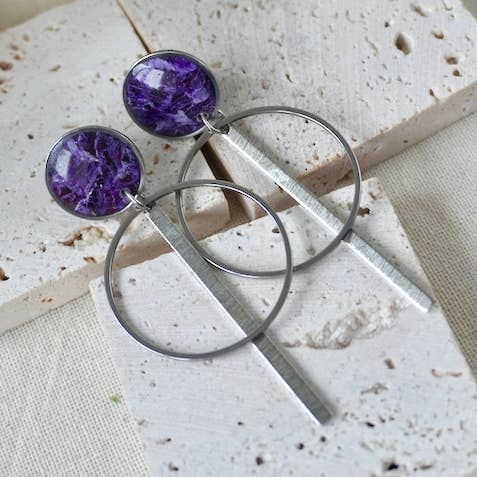 Celestia Robe Maxi Stud Drop pour la vente par Aether & Nox