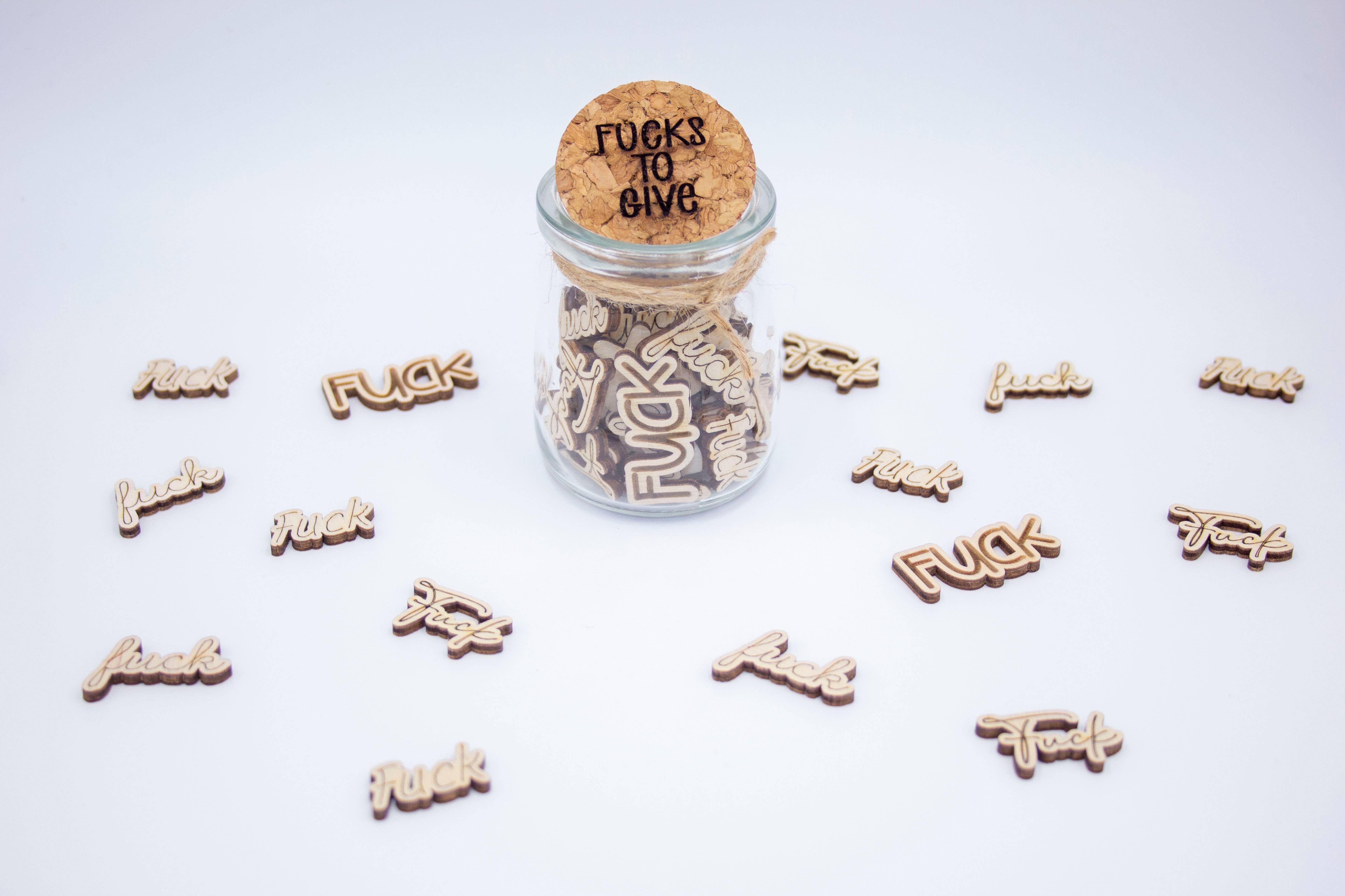 LNZ Custom Design - Wholesale Gag Gift/Novelty Gift - Jar of Fucks to Give - Funny Gift3