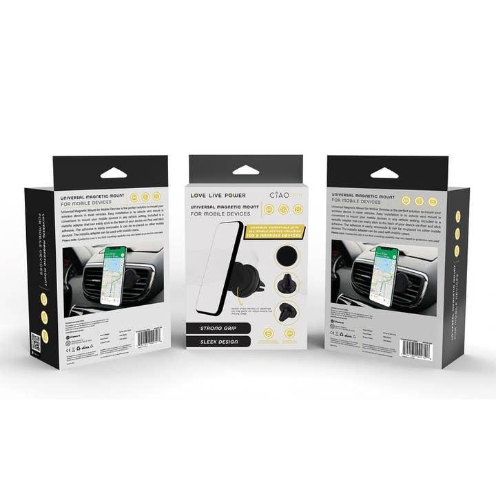 Universal Magnetic Mount Vent Holder for wholesale by Lifeware Group LLC