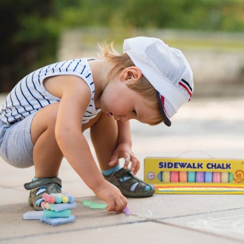 The Toy Group - Wholesale Chalk - 48 PCS Washable Sidewalk Chalks Set Non-Toxic Jumbo Chalk3