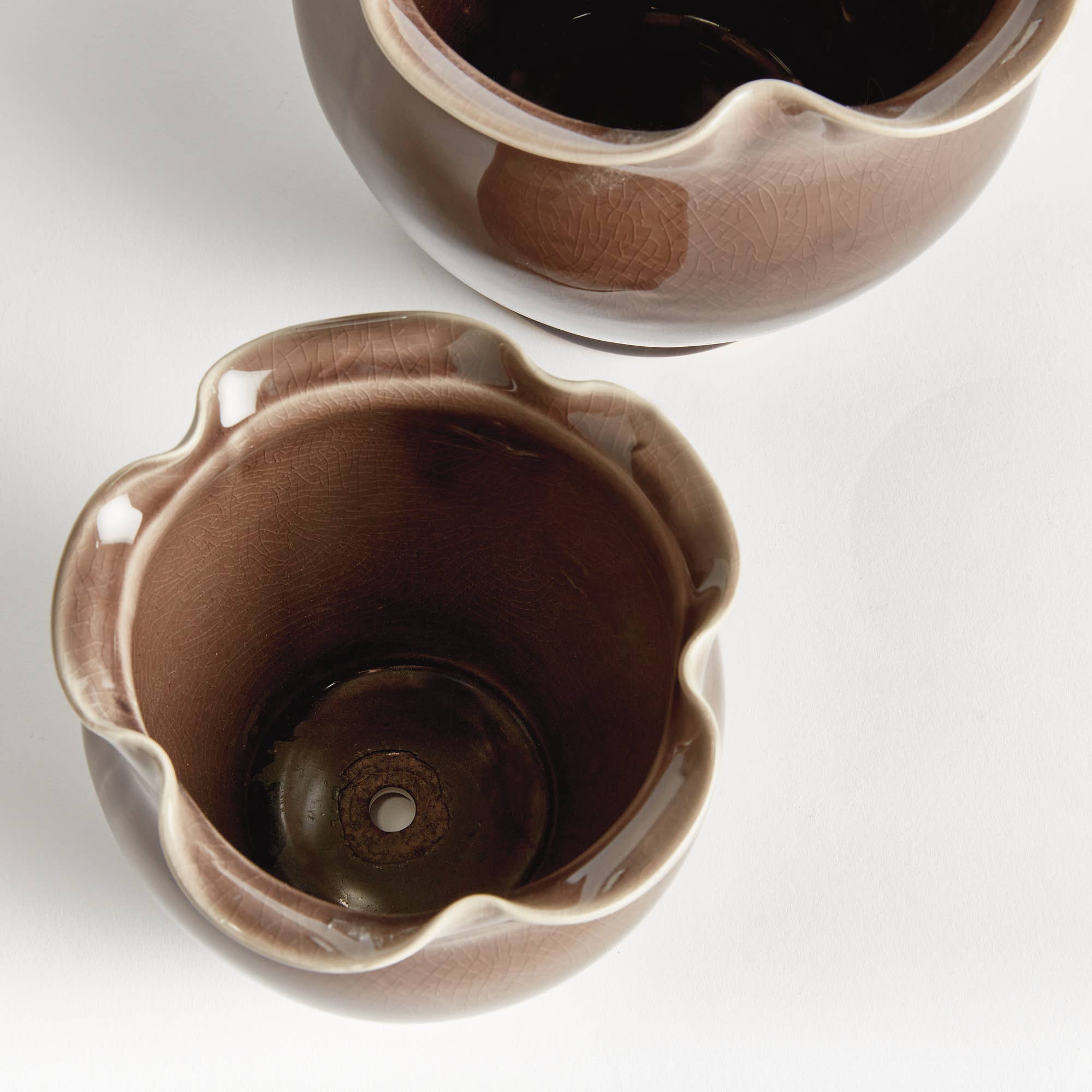 Napa Home & Garden - Wholesale Plant Pot - Megan Pots, Brown3