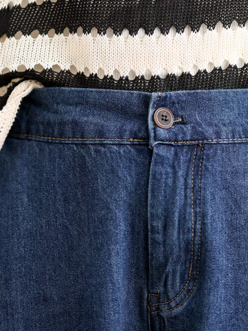 StyleGalX - Wholesale Pants - Women's - Women's Retro Loose Casual Wide Leg Pants Bottom3