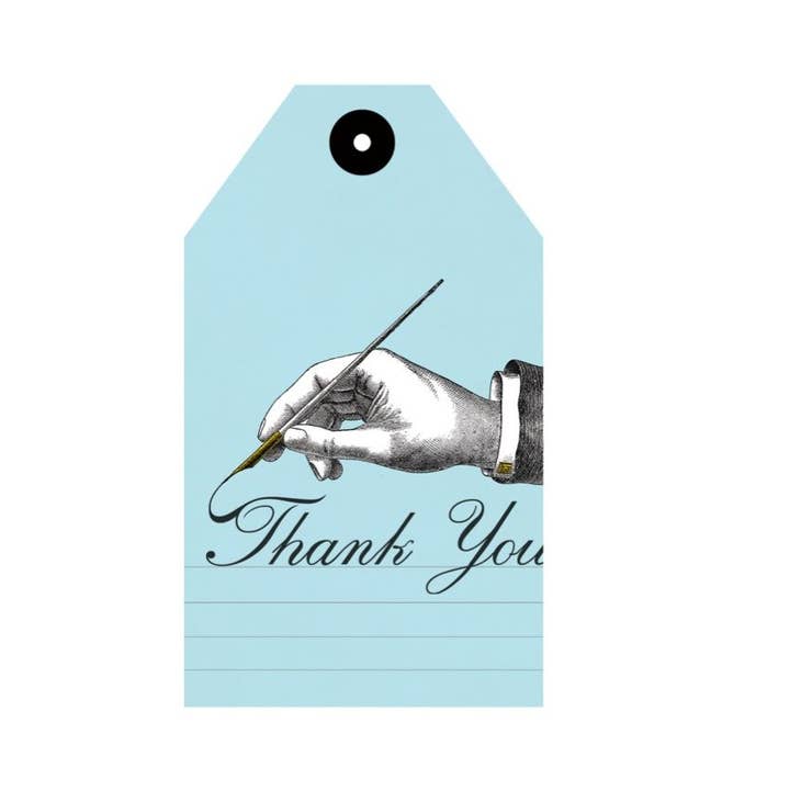 Vintage Hand Thank You Hang Tag - 8 Pack for wholesale by THE FOUND