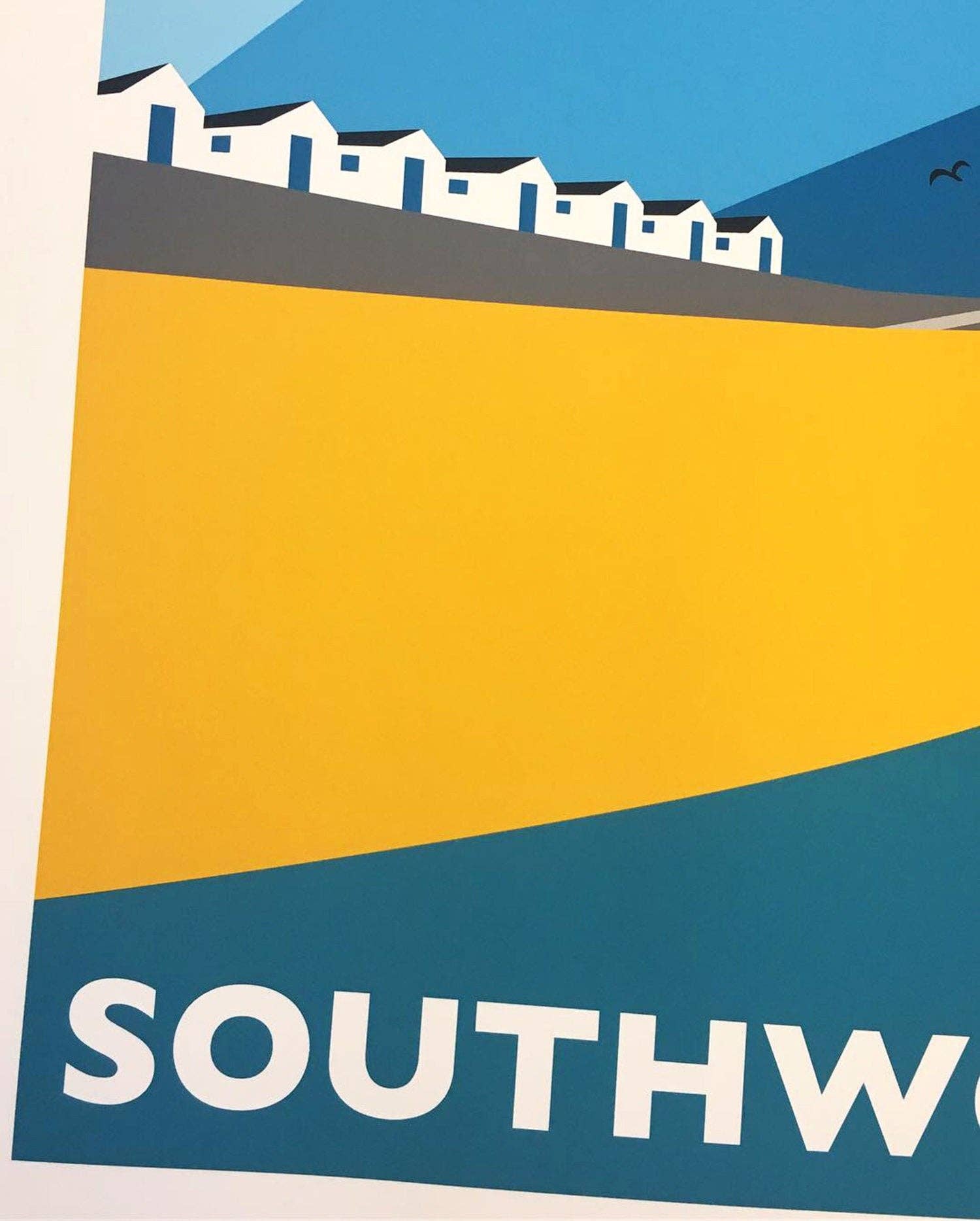 Rebecca Pymar - Wholesale Art Print - SOUTHWOLD Travel Poster Print3
