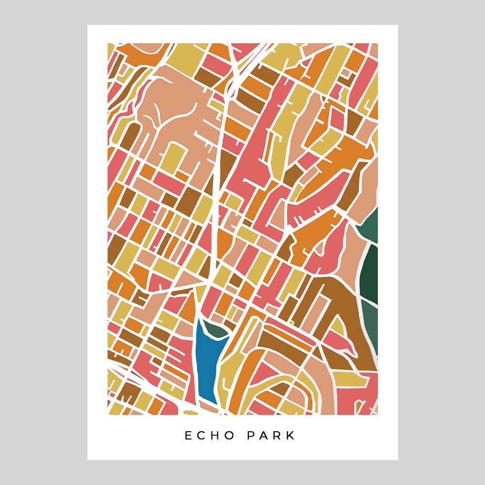 Faraway Places Paper - Wholesale Postcard Set - Los Angeles Neighborhood Print Postcards - Set of 146