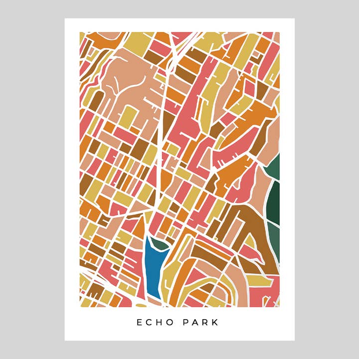 Faraway Places Paper - Wholesale Postcard Set - Los Angeles Neighborhood Print Postcards - Set of 146