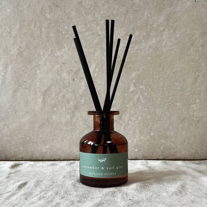 Diffuseur de roseaux Concombre & Earl Grey pour la vente par Kitchen Scents