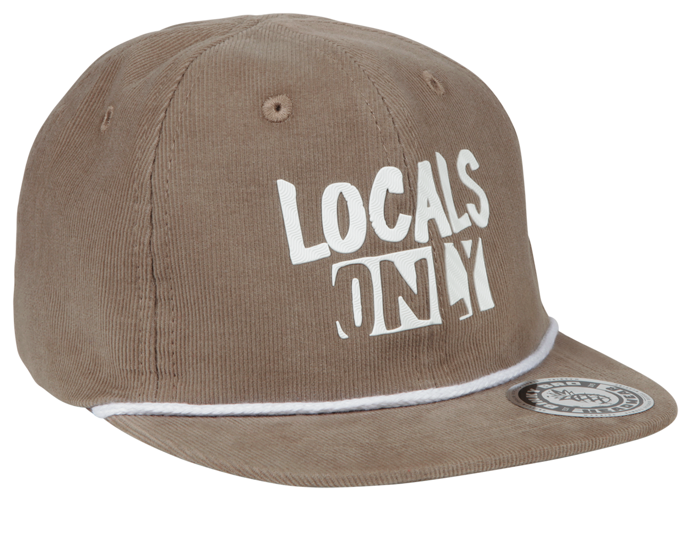 Beige Kids Hat Locals Only for wholesale on Faire2