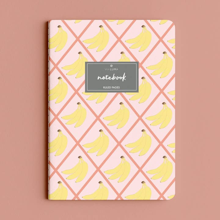 Banana Notebook for wholesale by Via Luma