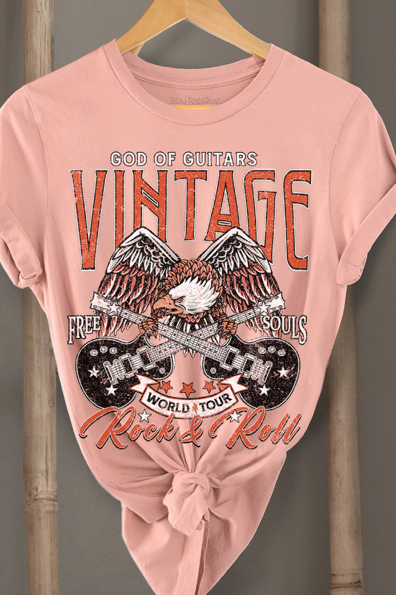 BouTeeQue Closet - Wholesale Screen Printed T-Shirt - Women's - BT1280 T Vintage Rock and Roll1