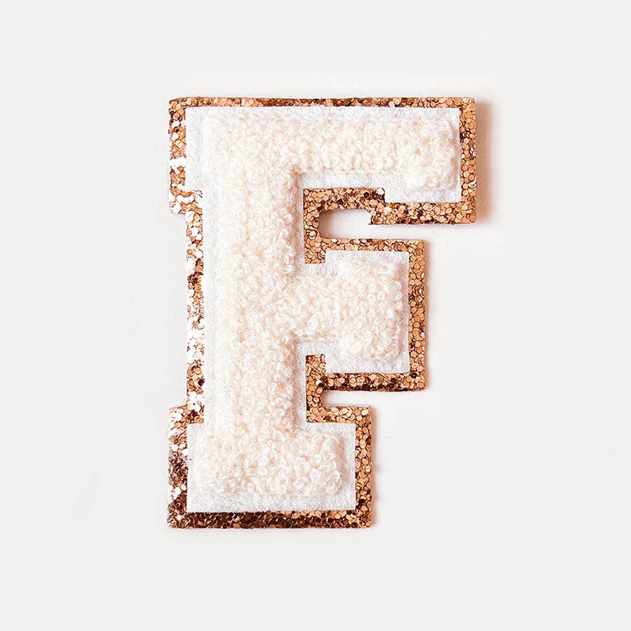 Mimi's Glow Accessories - Wholesale Sticker - Glitter Letters Cream (VE3)6