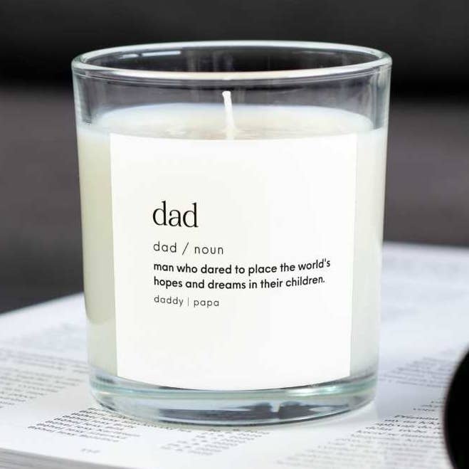 MKTrendsCo - Venta al por mayor Velas en tarros - Vela personalizada con nombre para papá | Regalos para papá0