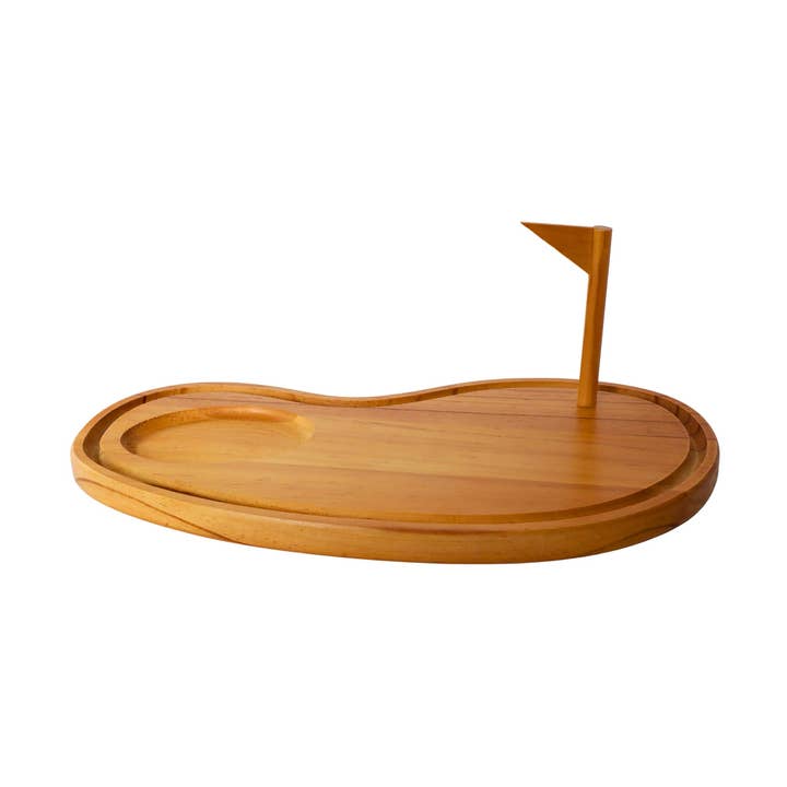 Planche de charcuterie en bois de parcours de golf - 8,25" x 15" pour la vente par Creative Gifts International Inc.