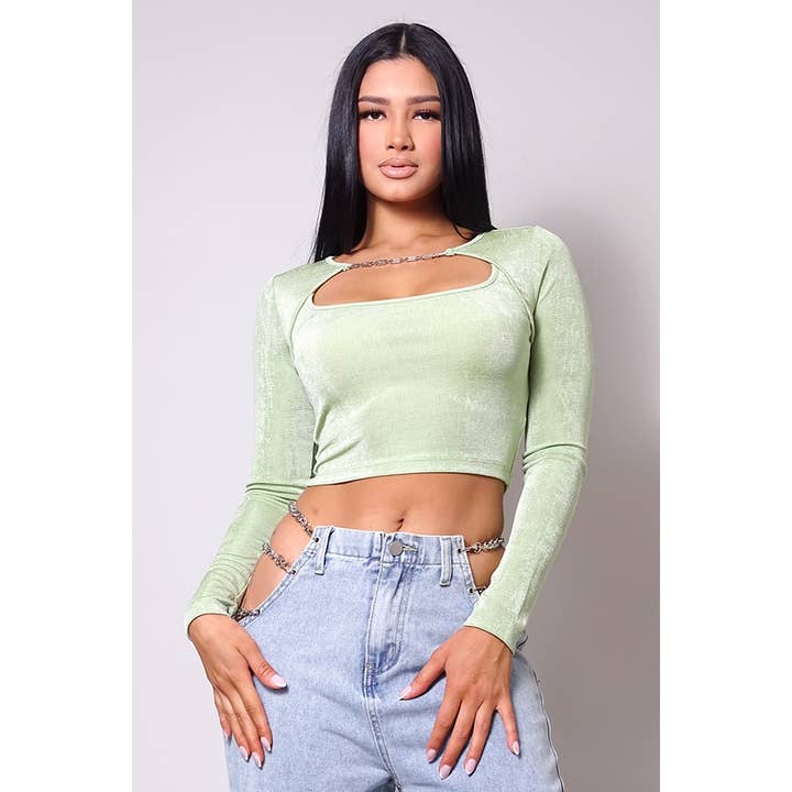 CEFIAN FASHION - Vente Haut en maille – femme - HAUT DE BÉBÉ À CHAÎNE HAUT DE GAMME