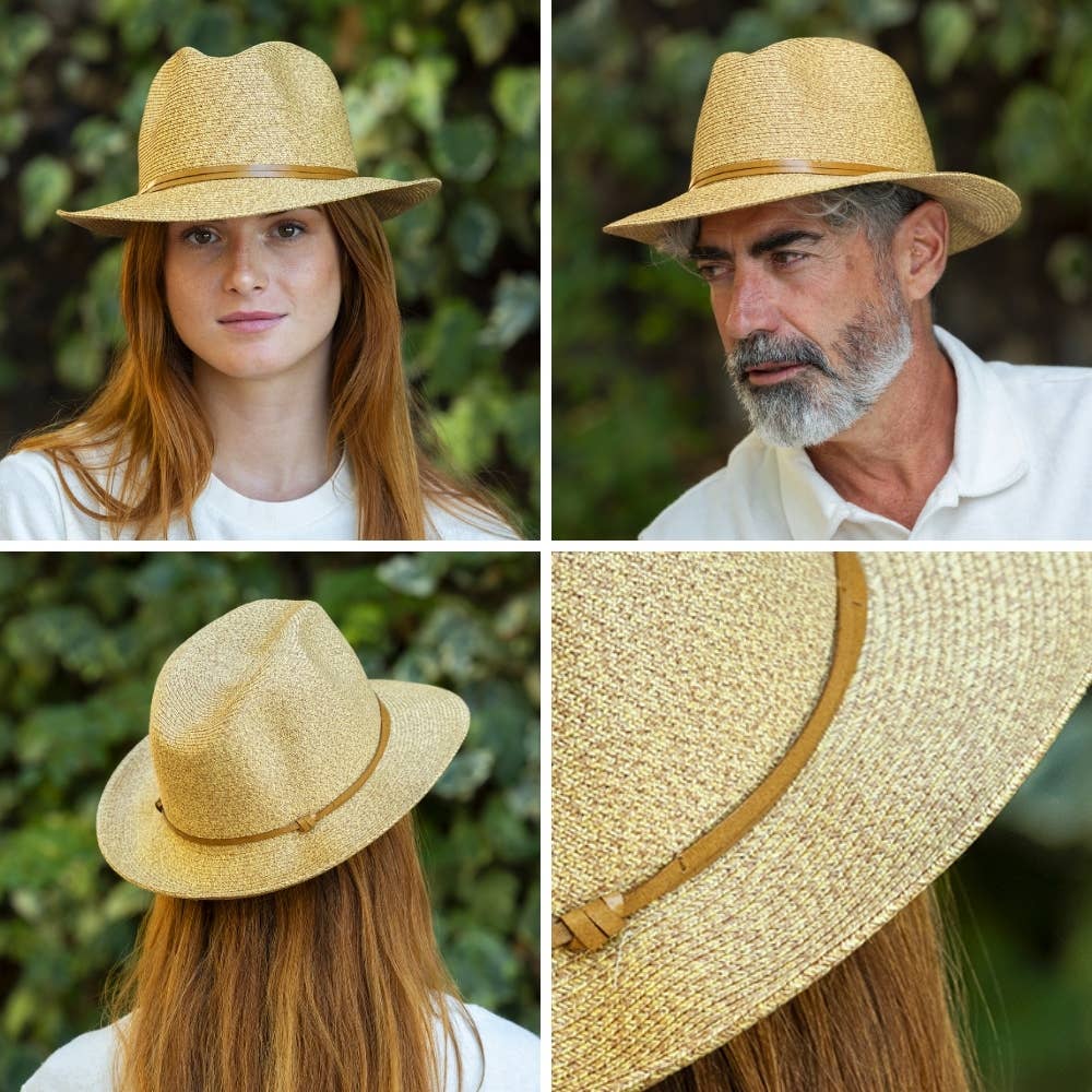 TRAVAUX EN COURS... - Wholesale Straw Hat - Unisex - PAPER HAT leather link131