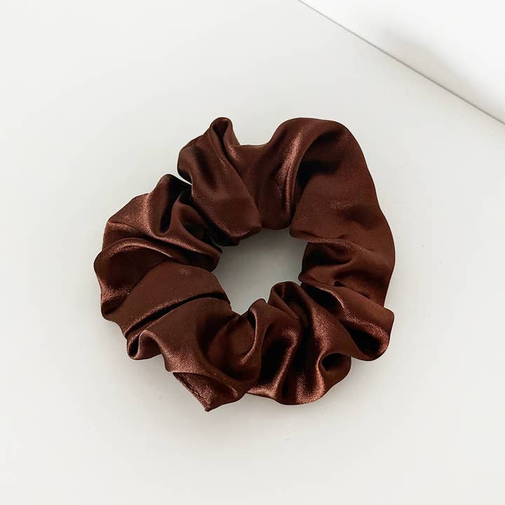 Coconut Lane – wholesale Scrunchie - Women’s – Chocolate Scrunchie4