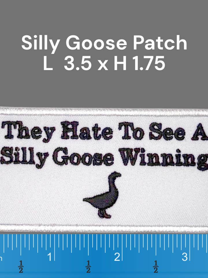 De hatar att se en fånig gåsvinnande patch för wholesale av River Bent Hat Co.