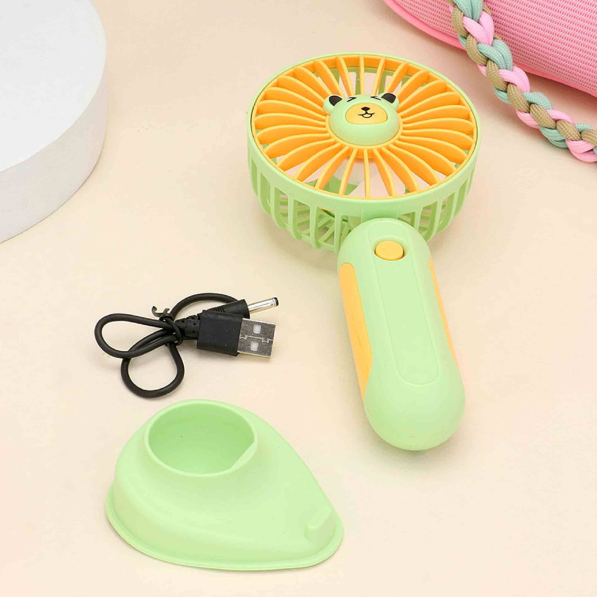 La Bella Monte – wholesale Handheld electric fan – Portable Mini Fan with Phone Stand Holiday Décor3