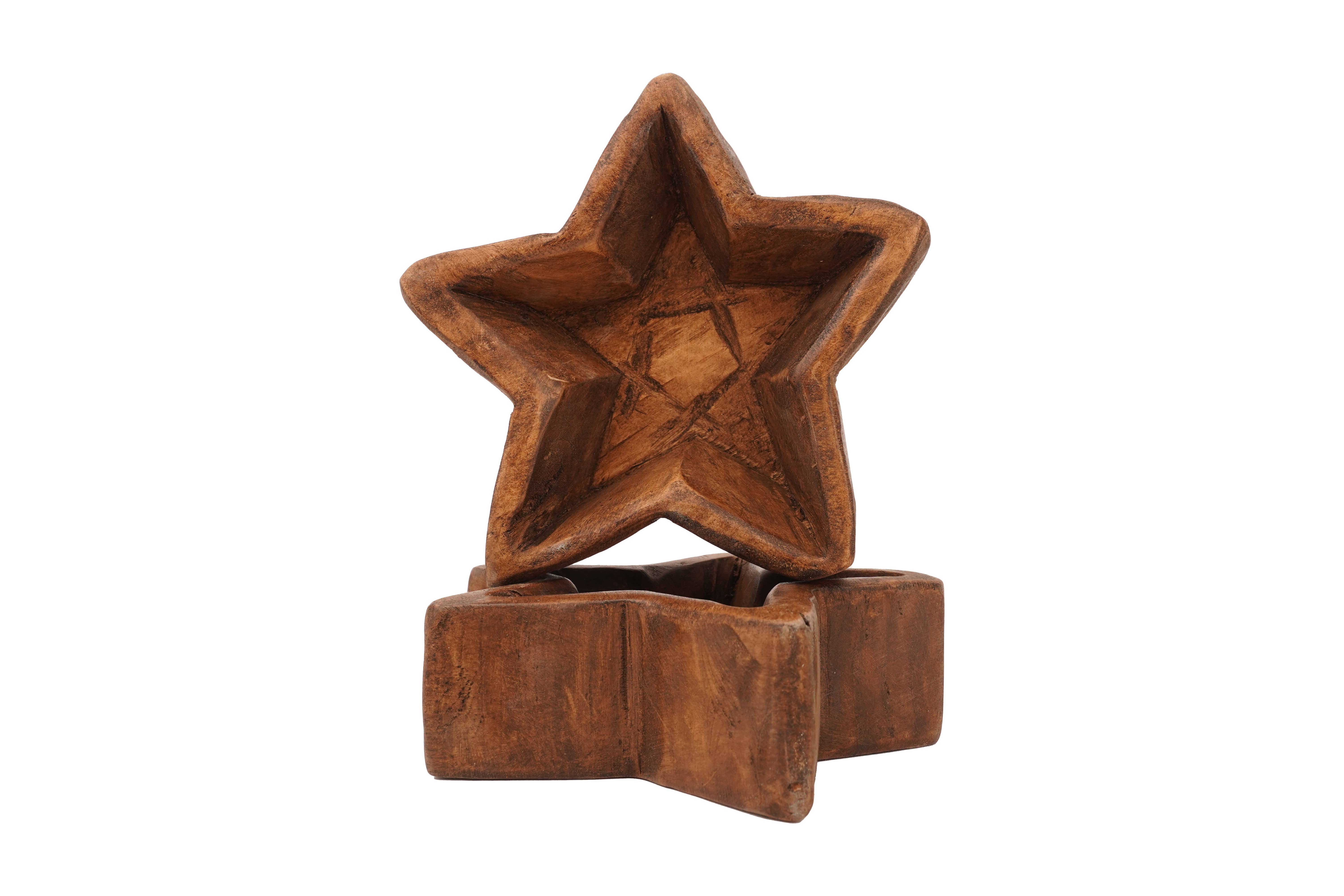 My Amigos Imports - Wholesale Candle Holder - Star Dough Bowl-Small-7x7x2 inches-Candle Ready-NEW3