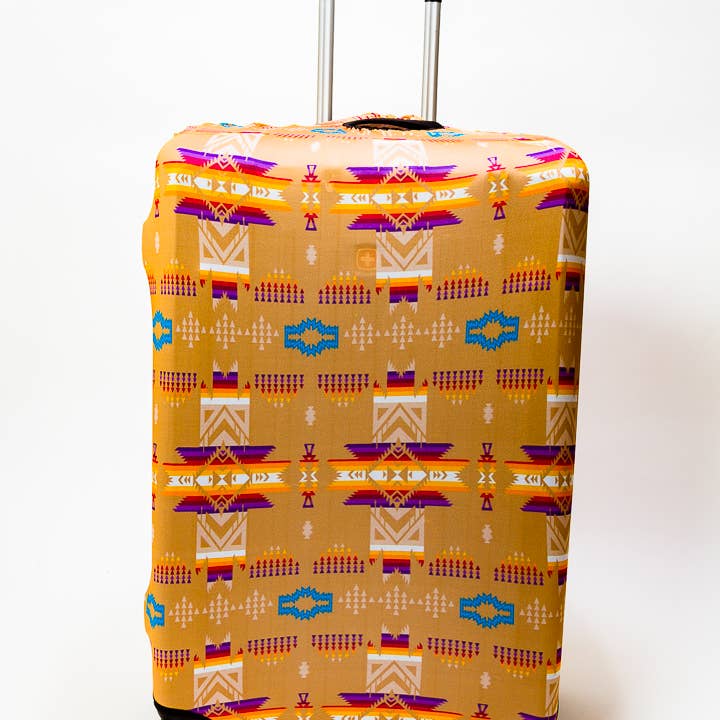 Flag Matrix Inc – Bagagem por atacado – Capa de bagagem nativa - grande/pequena3