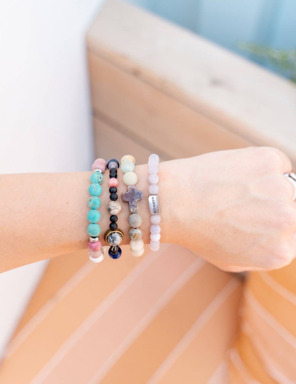 Elevated Faith – wholesale Beaded bracelet – Joy1