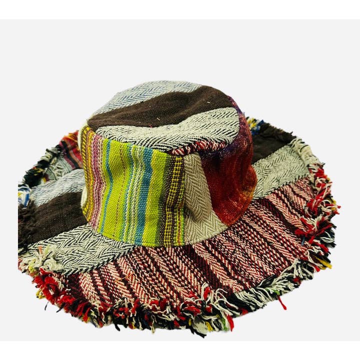 Rising International Inc - Wholesale Bucket Hat - Women's - Bucket Hat with Fringe Trim RIB592