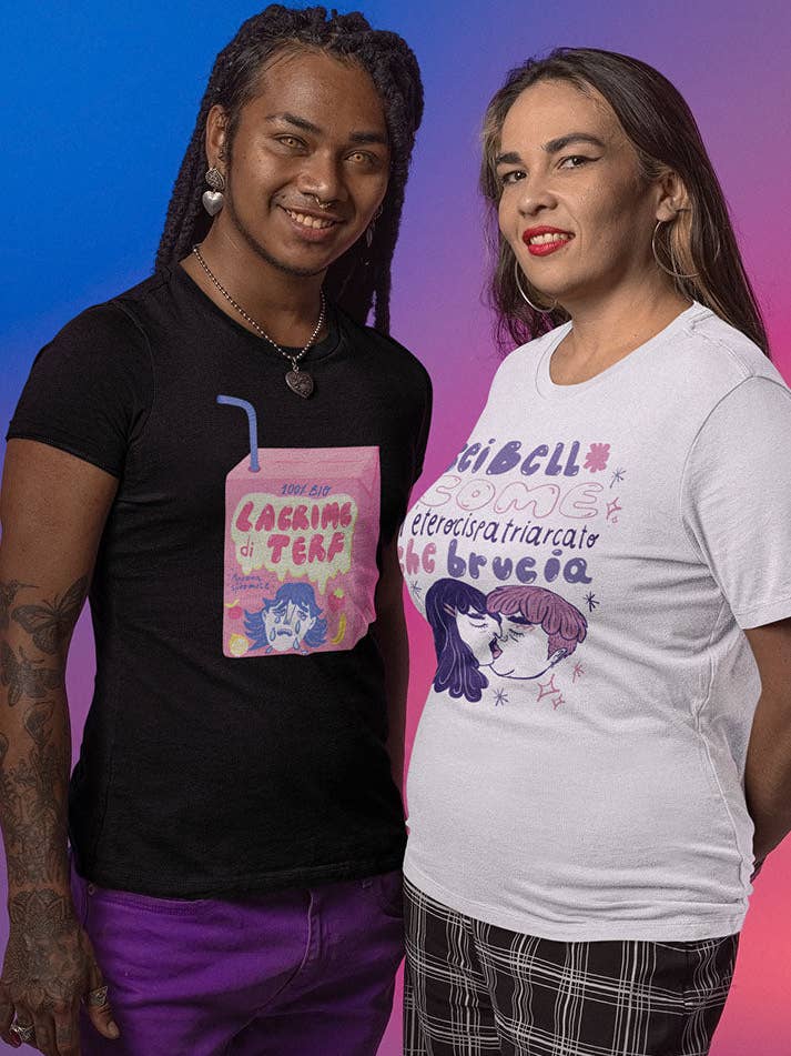 Lacrime di terf - T-shirt unisexe bio pour la vente par Chiaralascura