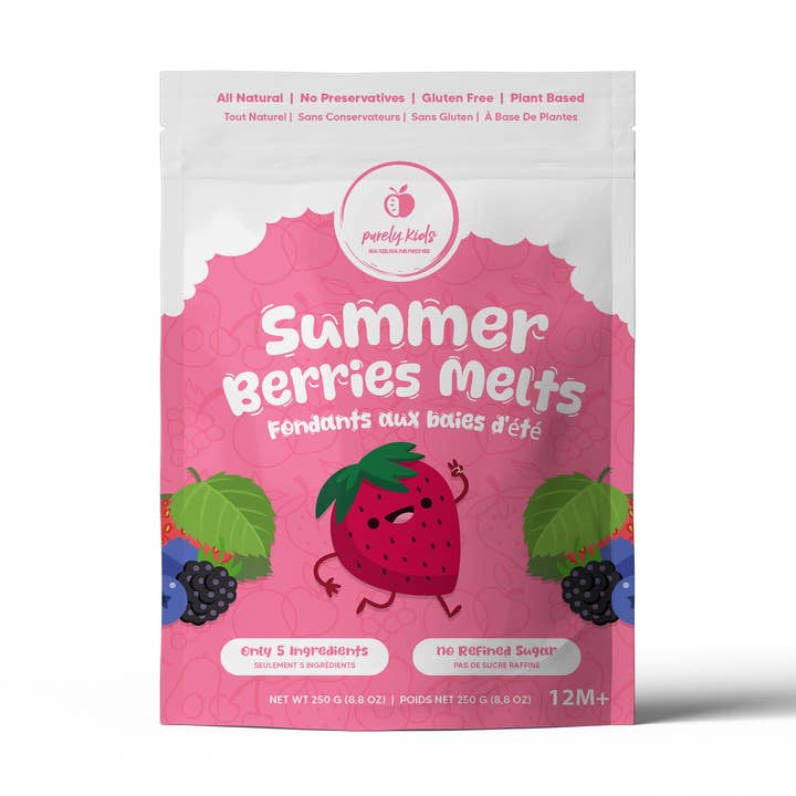 Purely Kids Summer Berries Melts for wholesale by Milkfull