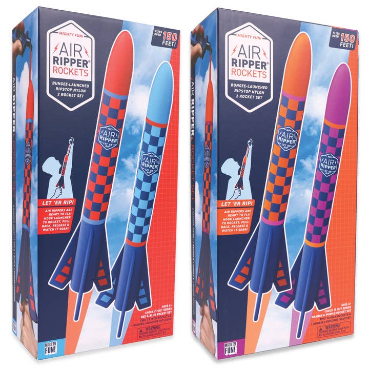Mighty Fun! - Wholesale Toy Set - Kids - Air Ripper Rocket 2 Pack - Assortment