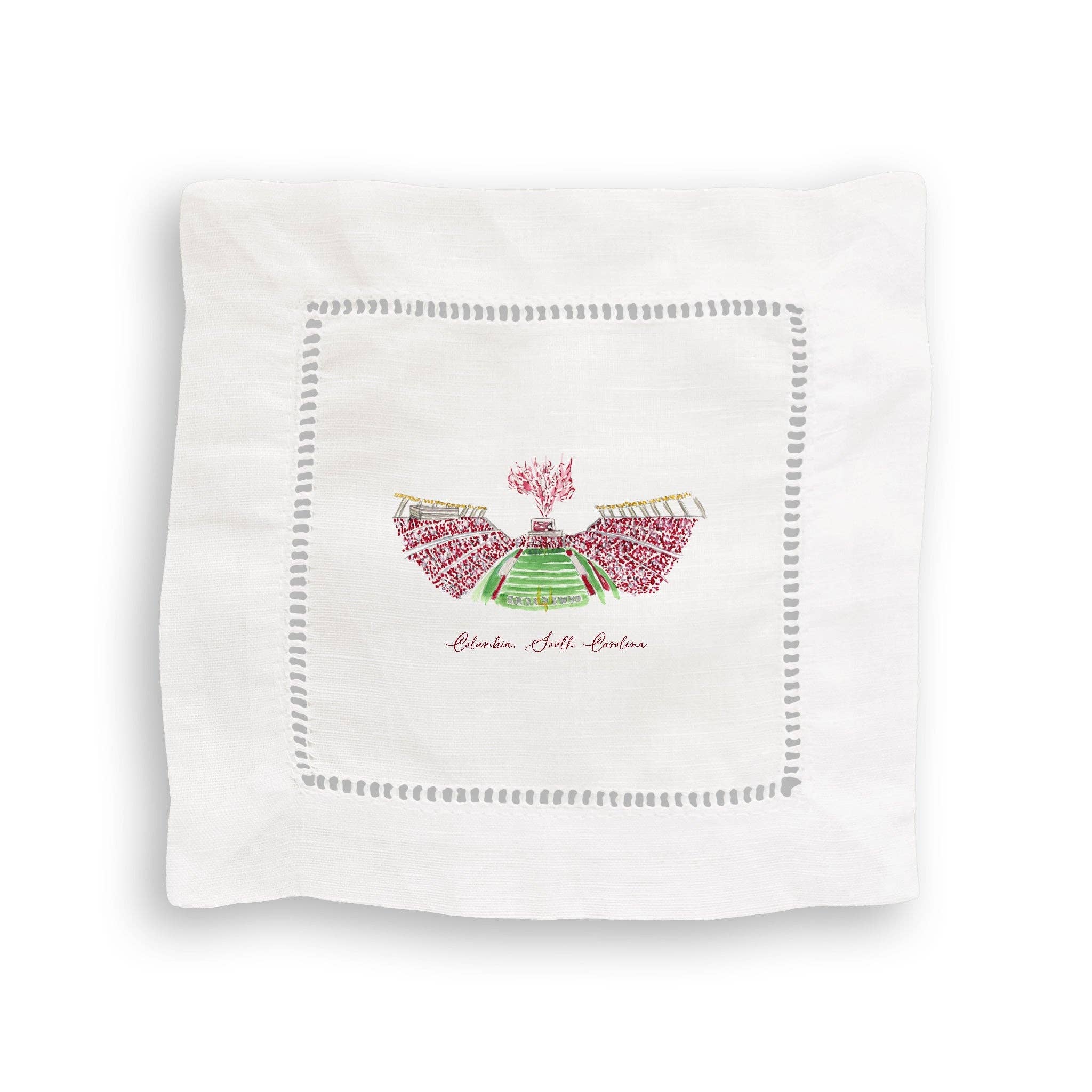 French Graffiti - Wholesale Tea Towel - Columbia, South Carolina Stadium4