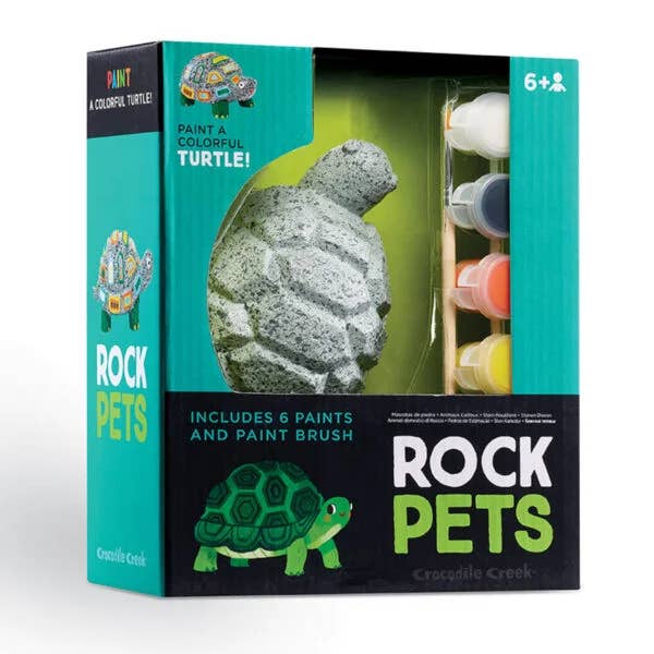 Crocodile Creek Turtle Rock Pets Painting Set Art & Craft for wholesale by Hippychick