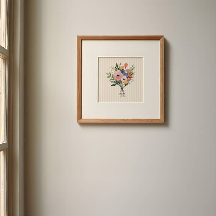 Paperly Creative Co - Wholesale Art Print - Floral Bouquet Art Print IV1