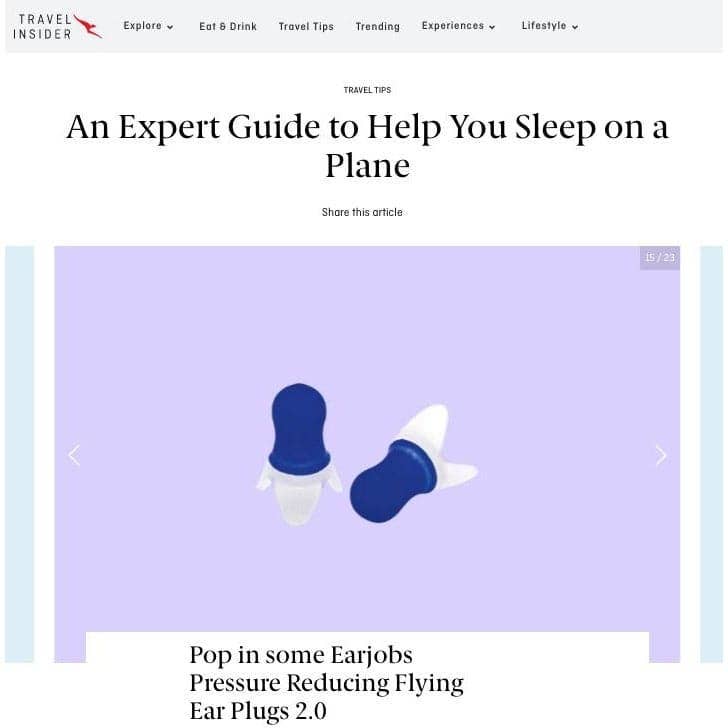 Earjobs – Tampões de ouvido por atacado – Earjobs™ Protetores Auriculares para Voo 2.0 (2 Pares)6