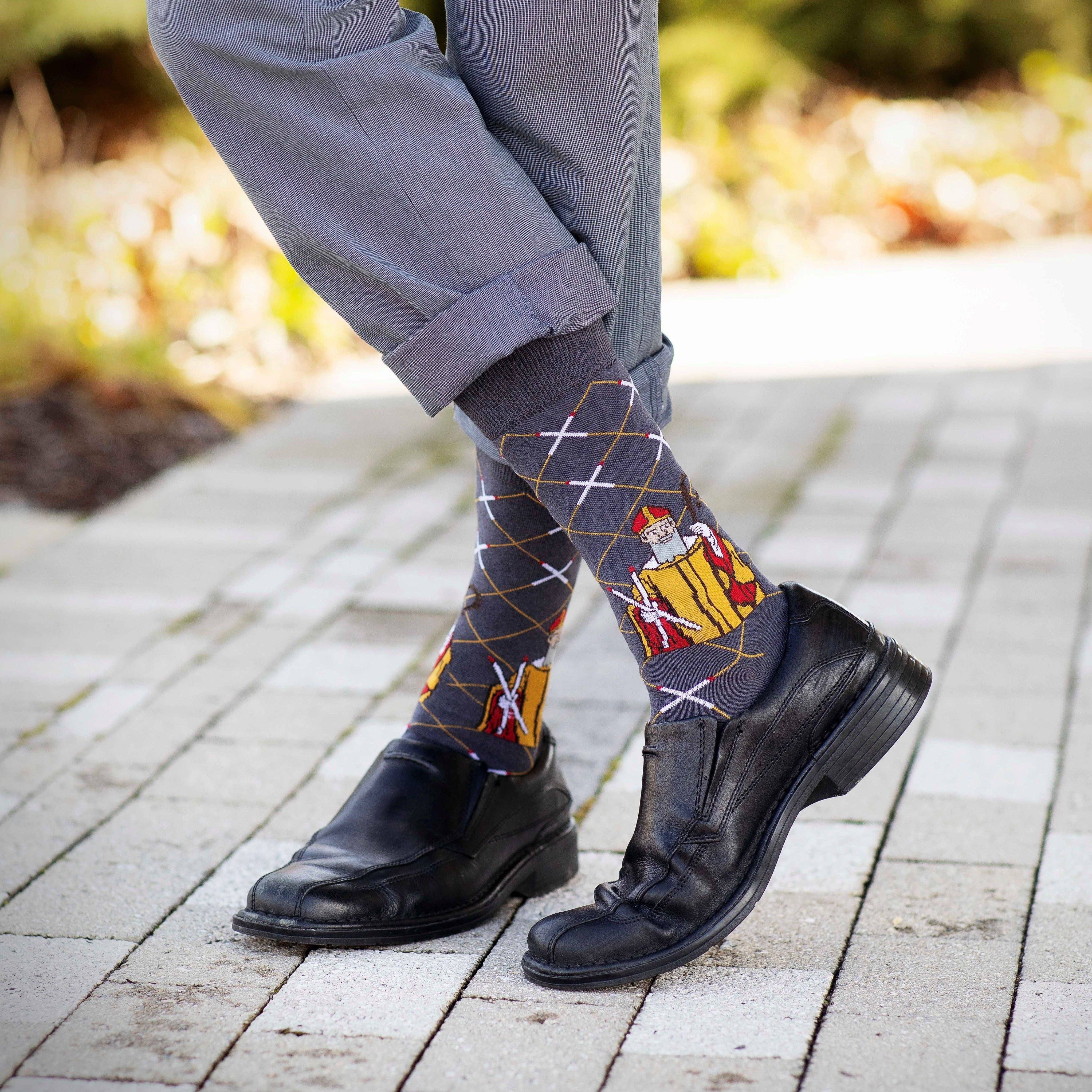 Sock Religious - Wholesale Socks - Unisex - St. Blaise Adult Socks2