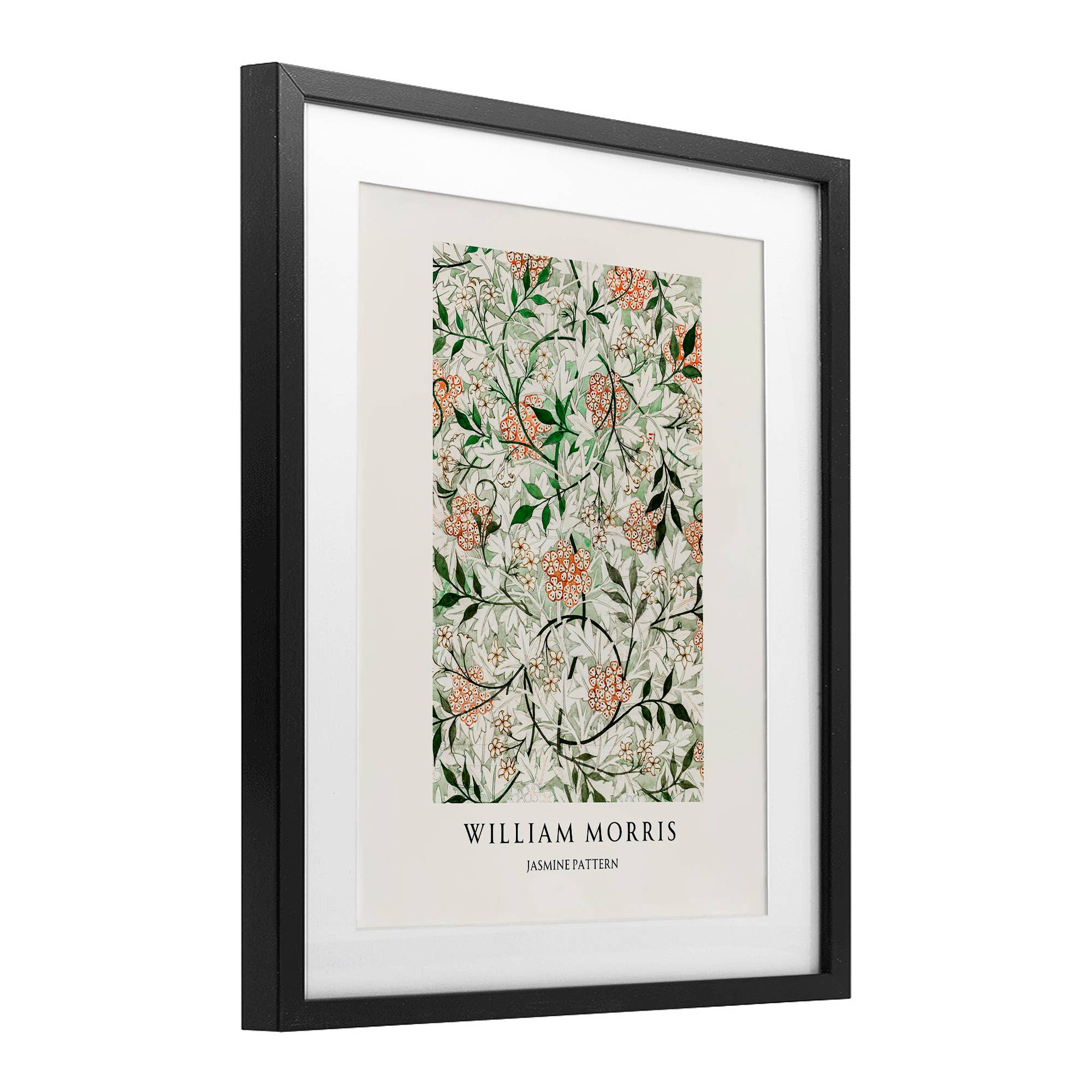 Stupell Industries - Wholesale Wall Sign - William Morris Jasmine Pattern - Print Under Glass Wall Art7