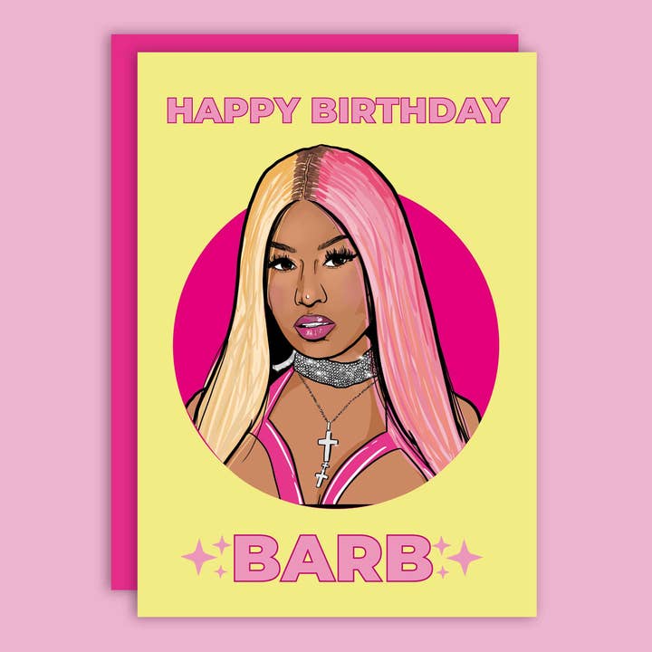Studio Soph (We Pay Your Import Fees - We Ship DDP) - Wholesale Birthday Card - Happy Birthday Barb Greeting Card1