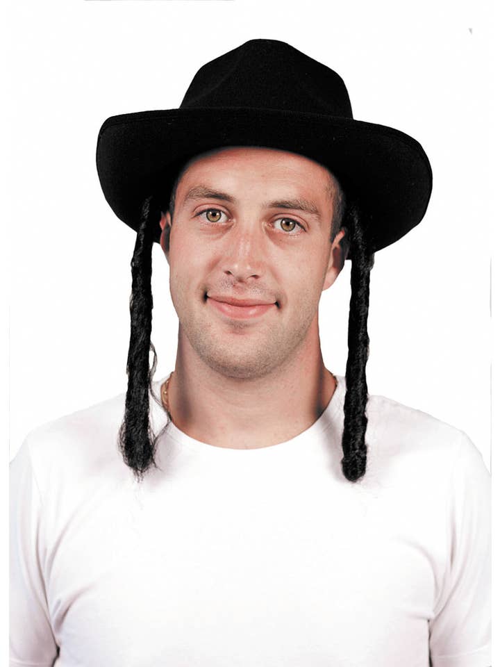 Party Pro – Disfarce - Unissexo por atacado – Chapéu de Rabino