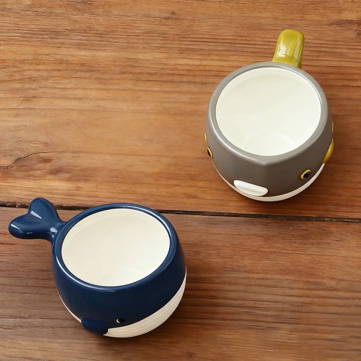 MinoCraft - Wholesale Coffee/Tea Cup - Ceramic sake cup with cute design3