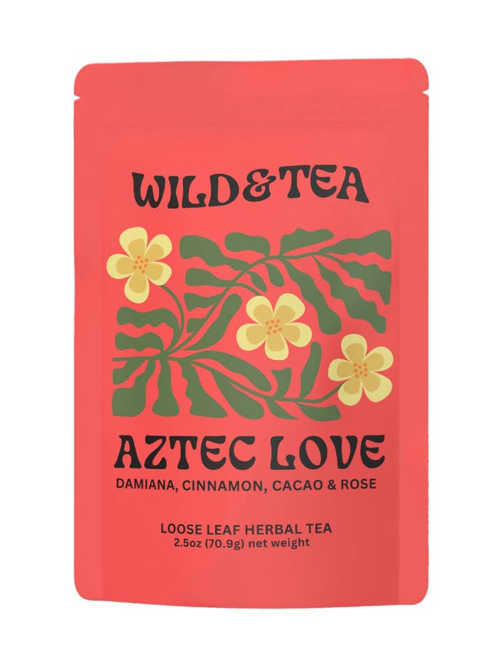 Aztec Love Herbal Tea for wholesale by Wild & Tea
