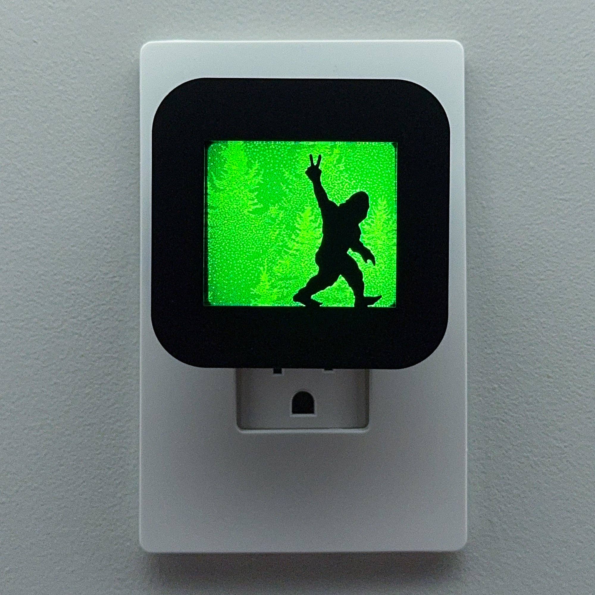 Swaplights Night Lights - Vente Veilleuses - Veilleuse Bigfoot Peace Out1