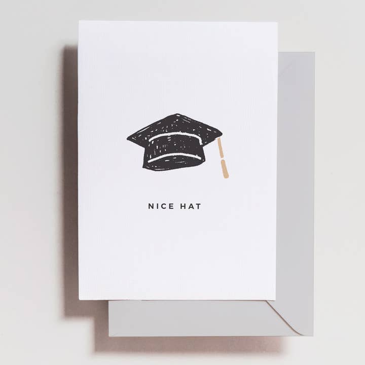 Haven Print Co. - Wholesale Graduation card - Graduation Cap Card