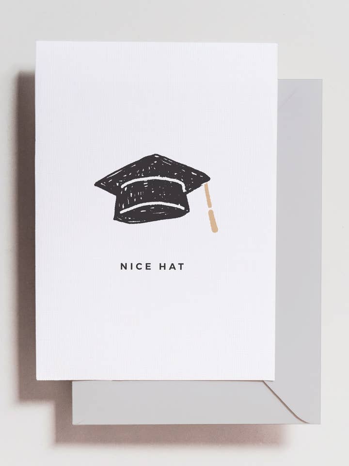 Graduation Cap Card for wholesale by Haven Print Co.