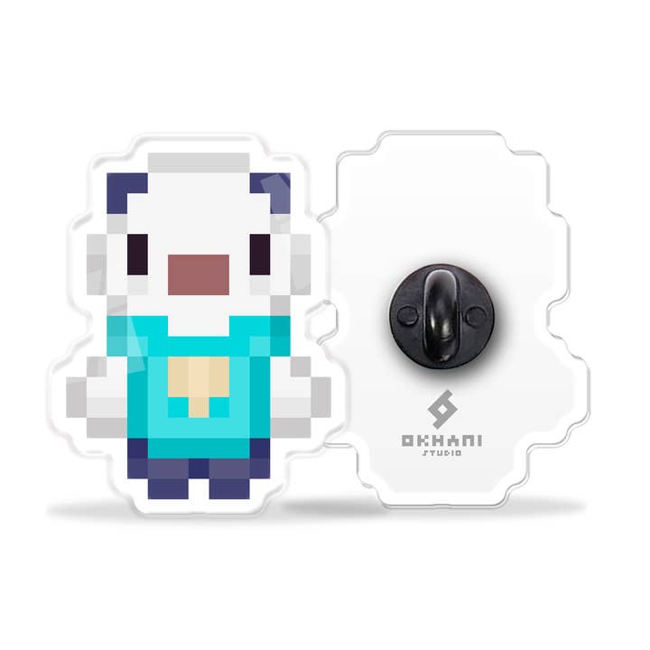 Pin acrylique Oshawott pour la vente par Okhami Studio