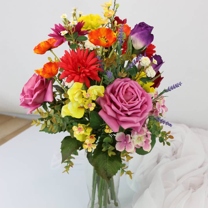 Realistic Artificial Flowers - Wholesale Artificial Flowers - Garden Flower Arrangement - Realistic Artifical Flowers1